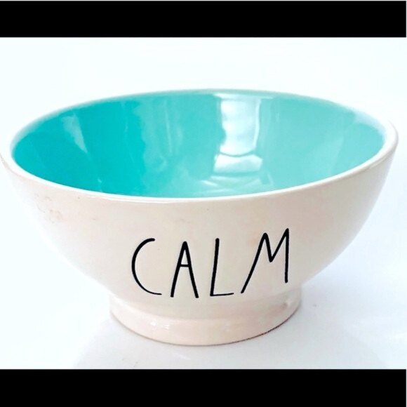 Rae‎ Dunn Ceramic Cereal Bowl Calm - Picture 3 of 3